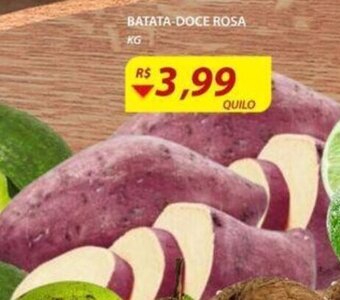 Assaí Atacadista Batata Doce Rosa 1kg oferta