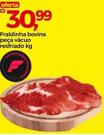 Frangolândia Fraldinha Bovina peça vácuo Resf. 1kg oferta