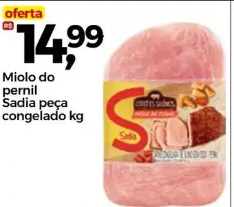 Frangolândia Miolo do Pernil Sadia Peça cong. 1kg oferta