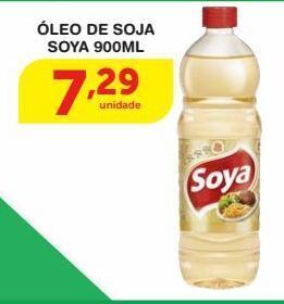 Roldão Óleo de soja soya 900ml oferta