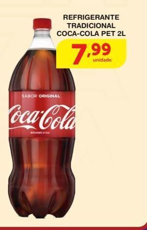 Roldão Refrigerante coca-cola 2l oferta