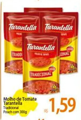 Atacadão Molho de Tomate Tarantella 300g oferta