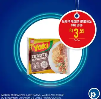 Farofa Pronta Mandioca Yoki 500g
