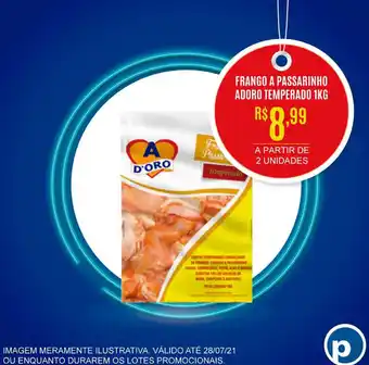 Frango a Passarinho Adoro Temperado 1kg
