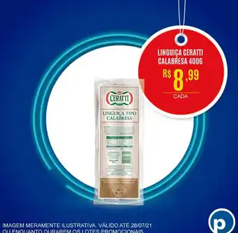 Linguica Ceratti Calabresa 400g