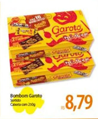 Atacadão Bombom Garoto 250g oferta