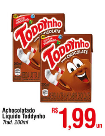 Fort Atacadista Achocolatado Liquido Toddynho 200ml oferta