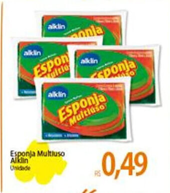 Atacadão Esponja Multiuso Alklin unidade oferta