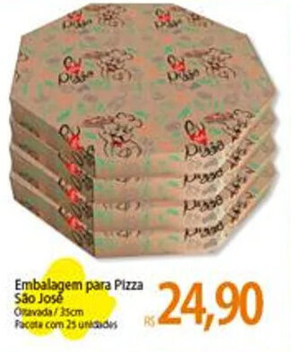 Atacadão Embalagem para Pizza São Jose oferta