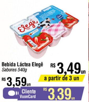 Fort Atacadista Bebida Lactea Elege 540g oferta