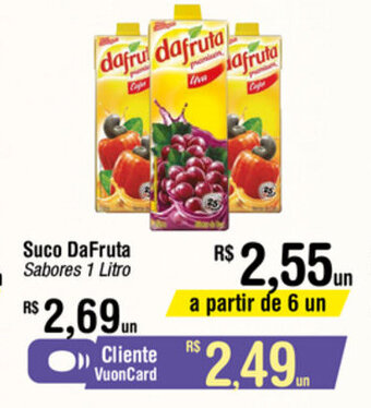 Fort Atacadista suco Dafruta 1L oferta