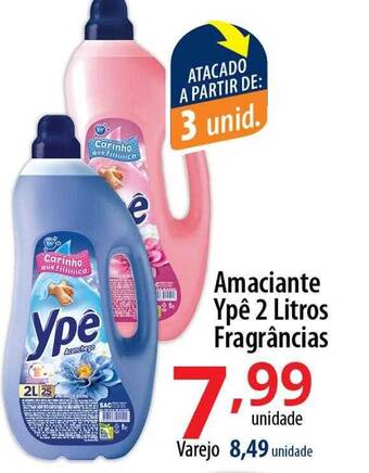 Akki Atacadista Amaciante ypê fragrâncias oferta