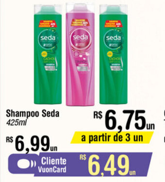 Fort Atacadista Shampoo Seda 425ml oferta