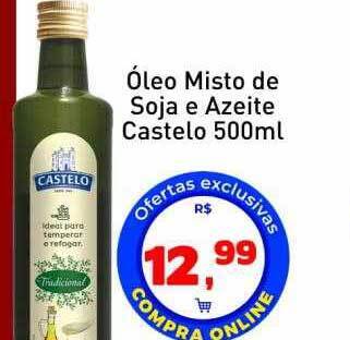 Tonin Superatacado Óleo misto de soja e azeite castelo oferta