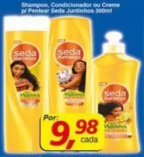 Supermercados Guanabara Shampoo, Condicionador ou Creme p/ pentear Seda Jumbinhos 300ml oferta