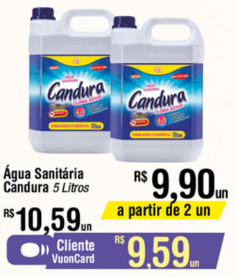Fort Atacadista Agua Sanitaria Candura 5L oferta