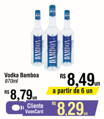 Fort Atacadista Vodka Bamboa 970ml oferta