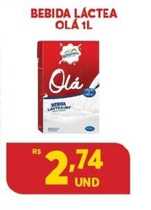 Bebida lactea Ola 1L