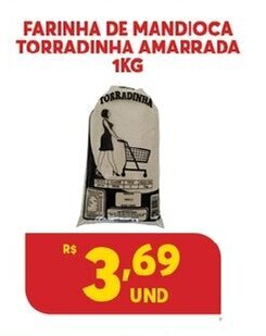 Farinha De Mandioca Torradinha Amarrada 1kg