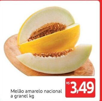 Extra Supermercado Melao Amarelo Nacional a granel 1kg oferta