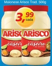 Supermercados Guanabara Maionese Arisco 500g oferta