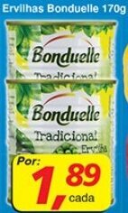 Ervilhas Bonduelle 170g