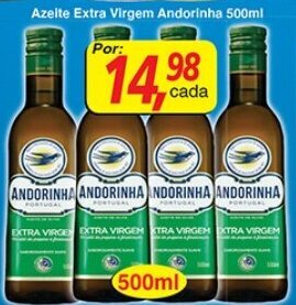 Supermercados Guanabara Azeite Extra Virgem Andorinha 500ml oferta