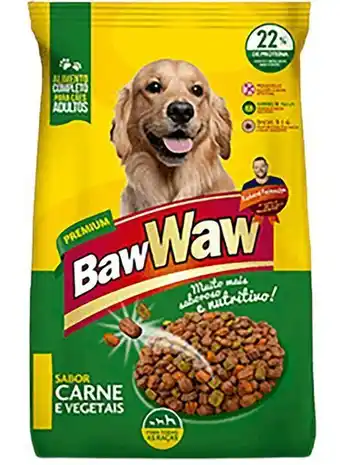 Alimento para cão baw waw 10,1 kg