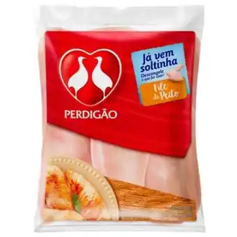 Supermercado Bergamini Filé de peito de frango congelado perdigão pacote 800g oferta