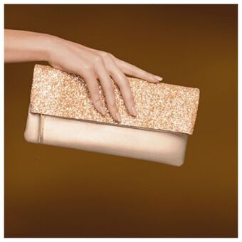Eudora Clutch luxo dourado eudora oferta