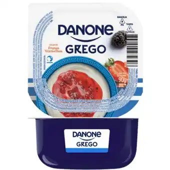Iogurte grego danone frutas verm 90g