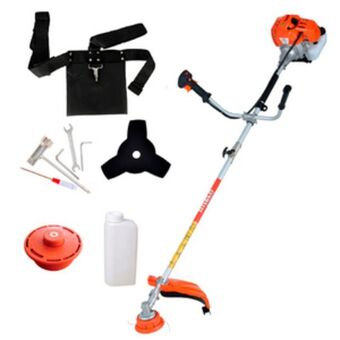Roçadeira bipartida à gasolina 2,2hp 2t 52cc skim5100 intech machine