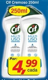 Supermercados Guanabara Cif Cremoso 250ml oferta
