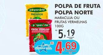 Supermercado Estrela Azul Polpa de fruta polpa norte oferta