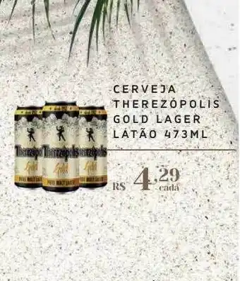 Empório Bahamas Cerveja therezópolis gold lager latão oferta