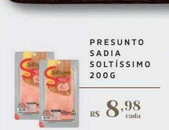 Empório Bahamas Presunto sadia soltíssimo oferta