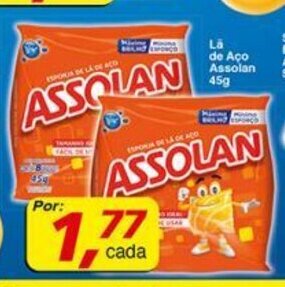Lã de Aço Assolan 45g