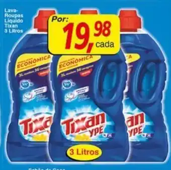 Supermercados Guanabara Lava roupas liquido Tixan Ype 3L oferta