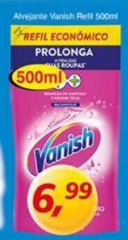 Supermercados Guanabara Alvejante Vanish refil 500ml oferta