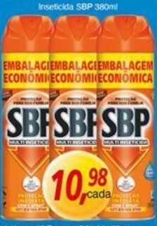 Supermercados Guanabara inseticida SBP Multi 380ml oferta