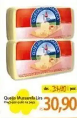 Atacadão Queijo Mussarela Lira oferta