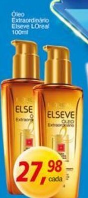 Supermercados Guanabara Óleo Extraordinario Elseve L'Oreal 100ml oferta