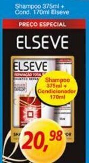 Supermercados Guanabara Shampoo 375ml + Cond. 170ml Elseve oferta