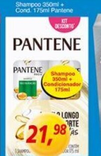 Supermercados Guanabara Shampoo 350ml + Cond. 175ml Pantene oferta