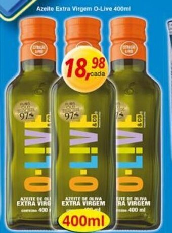 Supermercados Guanabara Azeite Extra Virgem O-live 400ml oferta