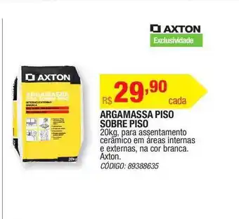 Leroy Merlin Argamassa Piso Sobre Piso Na Cor Branca Axton oferta