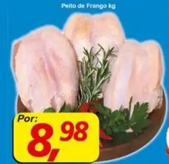 Supermercados Guanabara Peito de Frango 1kg oferta