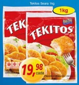 Supermercados Guanabara Tekitos Seara 1kg oferta