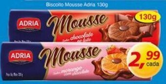 Supermercados Guanabara Biscoito Mousse Adria 130g oferta