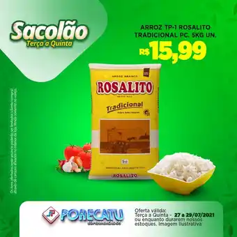 Supermercado Porecatu Arroz TP 1 Rosalito Tradicional PC. 5kg un. oferta